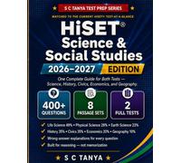 HiSET® Science & Social Studies Study Guide 2026-2027: 400+ Practice Questions, 2 Full-Length Tests, and 8 Passage-Based Reasoning Sets Matched to the ... Test-at-a-Glance - Both Subtests in One Book