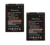 Hisewen 2 batterie di ricambio compatibili con Siemens Gigaset SL910 SL910A SL910H telefono cordless numero di parte V30145-K1310K-X447 V30145-K1310K-X447-0-HY V30145-K1310-X447.