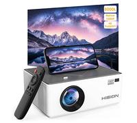 HISION 8000L - Proiettore video portatile per esterni da 1080p, per home theater 4K, compatibile con TV Stick, HDMI, VGA, USB, laptop, DVD, iOS e smartphone Android