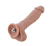 Hismith dildo realistico 23 cm anal dildo, dildo morbido per macchina del sesso, dildo silicone con sistema KlicLok, dildo ventosa,sex toys