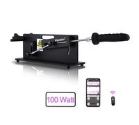 HiSmith HS21-APP Table Top 2.0 Pro 100W Premium Sex Machine with Remote and App Black