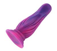 HiSmith HSD17 Super Les Melons Dildo 25.1cm Pink-Purple