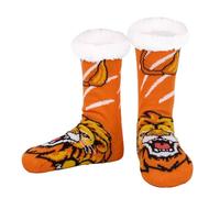 Hisonwel Mens Pantofole Calzine Animale Fuzzy Rutschschutz pelosi Inverno Caldo morbido cazzo Pelle gefüttert Calzine termiche per la casa