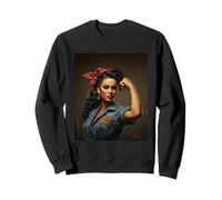 Hispanic Heritage Month Latina Rosie The Riveter Felpa