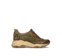 HISPANITAS Sneaker donna verde in suede 39