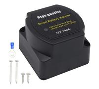 HISports Relè sensibile,140A Relè sensibile alla tensione (VSR), isolatore di batteria,IP67 Relè isolatore automatico di batteria compatibile con auto ATV UTV camper barca carrozza