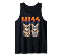 Hiss Cats Rock Kittens Rocking for Cat Lover Cat Mom Cat Dad Canotta