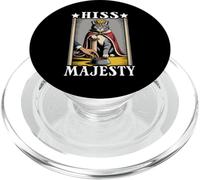 Hiss Majesty - Gatto divertente con gattino reale PopSockets PopGrip per MagSafe