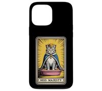 Hiss Majesty - Lettiera per gatti mistica con carta dei tarocchi Custodia per iPhone 13 Pro Max