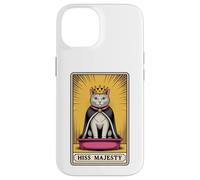 Hiss Majesty - Lettiera per gatti mistica con carta dei tarocchi Custodia per iPhone 14