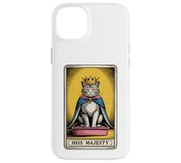 Hiss Majesty - Lettiera per gatti mistica con carta dei tarocchi Custodia per iPhone 14 Plus