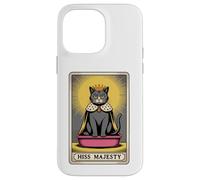 Hiss Majesty - Lettiera per gatti mistica con carta dei tarocchi Custodia per iPhone 14 Pro Max