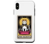 Hiss Majesty - Lettiera per gatti mistica con carta dei tarocchi Custodia per iPhone XS Max