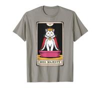 Hiss Majesty - Lettiera per gatti mistica con carta dei tarocchi Maglietta