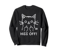 Hiss off Cat Fingers White Felpa