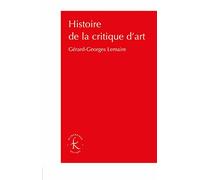 Histoire De La Critique D'art