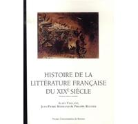 Histoire de la littérature française du XIXe siècle
