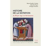 Histoire de la notation du Moyen Age à la Renaissance