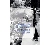 Histoire de l'antifascisme en Europe 1923-1939