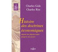 Histoire des doctrines économiques depuis les physiocrates jusqu'à nos jours