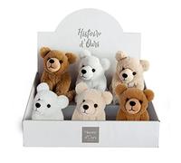 Histoire d'ours Display Orso Bianco, 3 x Marrone, 2 x Beige, HO2999, Assortimento Misto