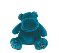 Histoire d'ours - Peluche Ippopotamo - Hip'Pop - Blu anatra - 25 cm - Peluche morbido e carino per i calini - Idea regalo di nascita e compleanno per ragazza e ragazzo - HIPPO - HO3107