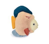 Histoire D'Ours - Peluche Pesce Tropicale 17 cm Tesori Marini - Doudou Baby originale e colorato - Giocattolo di risveglio sensoriale fin dalla nascita - Decorazione a tema oceano