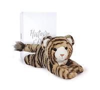 Histoire d'ours - Peluche Tigre - 25 cm - Marrone/Nero - Regalo per bambini - Bengaly Le Tigre - Terra Selvaggia - HO3060