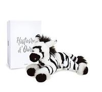 Histoire d'ours - Peluche Zebra - 25 cm - Bianco/Nero - Regalo per bambini - Zephir La Zebra - Terra Selvaggia - HO3048