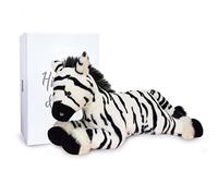 Histoire d'ours Zephir il Zebre-35 Cm, HO3049, bianco