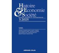 Histoire, Economie et Société 3/2025: Varia
