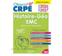 Histoire Géographie, EMC: Epreuve écrite d'admissibilité