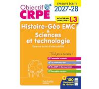 Histoire-Géo EMC & Sciences et technologie L3: Epreuve écrite d'admissibilité