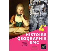 Histoire-Géographie-EMC 4e: Livre élève