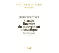 Histoire littéraire du mouvement monastique dans l'antiquité: Tome 8, De la vie des Pères du Jura aux oeuvres de Césaire d'Arles (500-542)