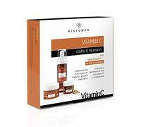Histomer Kit Skincare Viso Anti-età - Trattamento Intensivo Completo con Vitamina C Pura - Set Crema Giorno Illuminante, Beauty Pearls e Schiuma Mousse Idratante