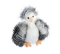 Histoire d'ours - Les champêtres Chics - Les Poulettes - Peluche Poule Blanche - Bianco - 20 cm - Regalo Nascita - HO3217