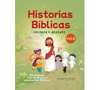 Historias Bíblicas: Colorea y aprende