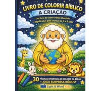 HISTÓRIAS BÍBLICAS PARA COLORIR: A CRIAÇÃO