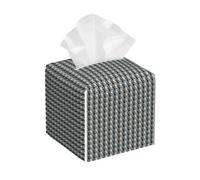 Historic Old Tower Bridge London Print Square Tissue Box Cover per soggiorno camera da letto ufficio decorazione quotidiana organizzatore titolare