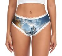 Historic Old Tower Bridge London Print Women's Bikini Mutandine Lace