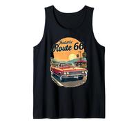 Historic Route 66 Roadtrip | Stampa sul davanti Canotta
