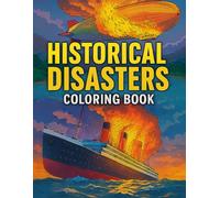 Historical Disaster Coloring Book: A Coloring Journey Through History’s Greatest Disasters
