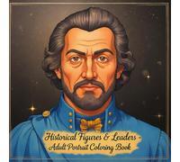 Historical Figures & Leaders: Adult Portrait Coloring Book