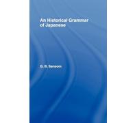 Historical Grammar of Japanese