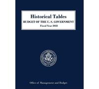 Historical Tables, Budget of the United States (Tascabile)