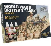 Historical: World War II British 8th Army Paint Set - 1 Set