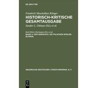 Historisch-kritische Gesamtausgabe, Band V, Der Derwisch. Die (Copertina rigida)