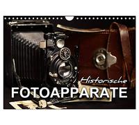 Historische Fotoapparate (Wandkalender 2026 DIN A4 quer), CALVENDO Monatskalender: Nostalgische Bilder alter Fotoapparate erzählen die Geschichte der Fotografie aus früheren Epochen.