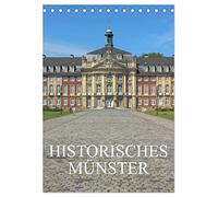 Historisches Münster (Tischkalender 2026 DIN A5 hoch), CALVENDO Monatskalender: Eine Führung zu den eindrucksvollsten Denkmälern und Statuen der Hansestadt Münster.